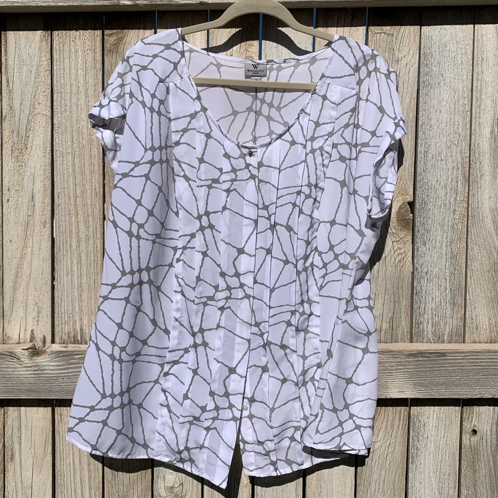 Worthington Women’s Plus Blouse